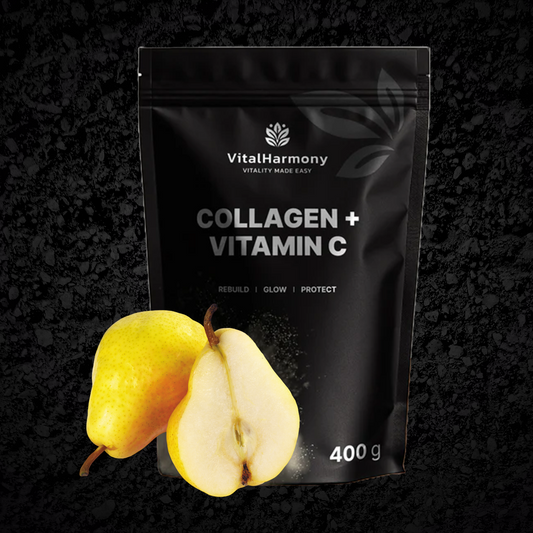 VitalHarmony Kolagēns + C vitamīns Bumbieru garša