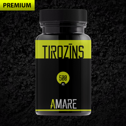 Premium L-türosiin, 60 kapslit, 500 mg (L-tyrosine). Toidulisand, vitamiinid.